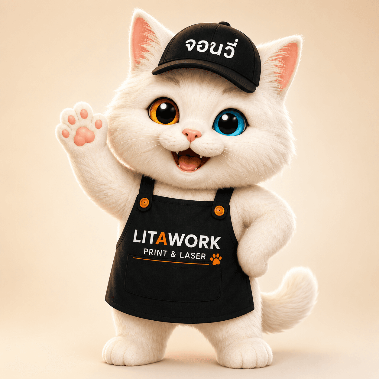 น้องจอนวี่ - LaLitaWork Mascot