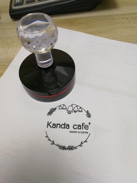 ตรายาง Kanda Cafe