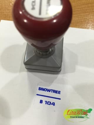 ตรายาง SNOWTREE | รับทำตรายาง ตราปั้ม หมึกในตัว ด่วน ราคาถูก ไม่มีขั้นต่ำ