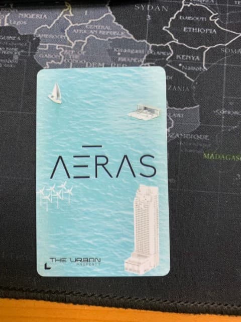 พิมพ์บัตร AERAS | รับพิมพ์ บัตรพีวีซี บัตรพลาสติก ไม่มีขั้นต่ำ