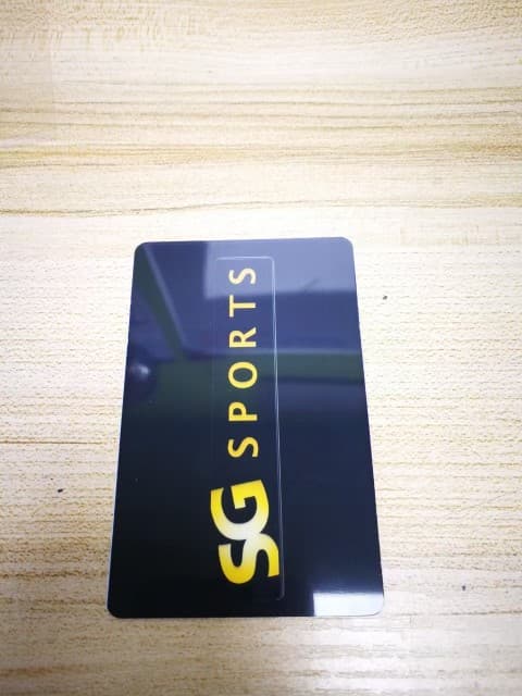 พิมพ์บัตร SG sports | รับพิมพ์ บัตรพีวีซี บัตรพลาสติก ไม่มีขั้นต่ำ