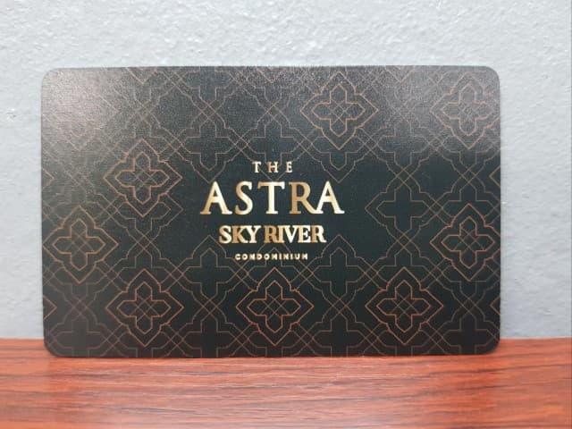 พิมพ์บัตร the astra | รับพิมพ์ บัตรพีวีซี บัตรพลาสติก ไม่มีขั้นต่ำ