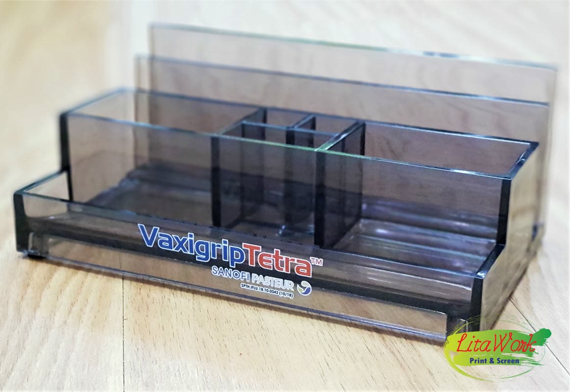 สกรีนกล่องพลาสติก VaxigripTetra