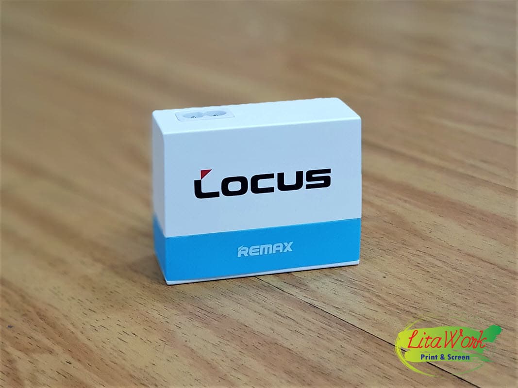 สกรีนพลาสติก USB Hub LOCUS | รับสกรีนโลโก้ ราคาถูก งานด่วน ไม่มีขั้นต่ำ
