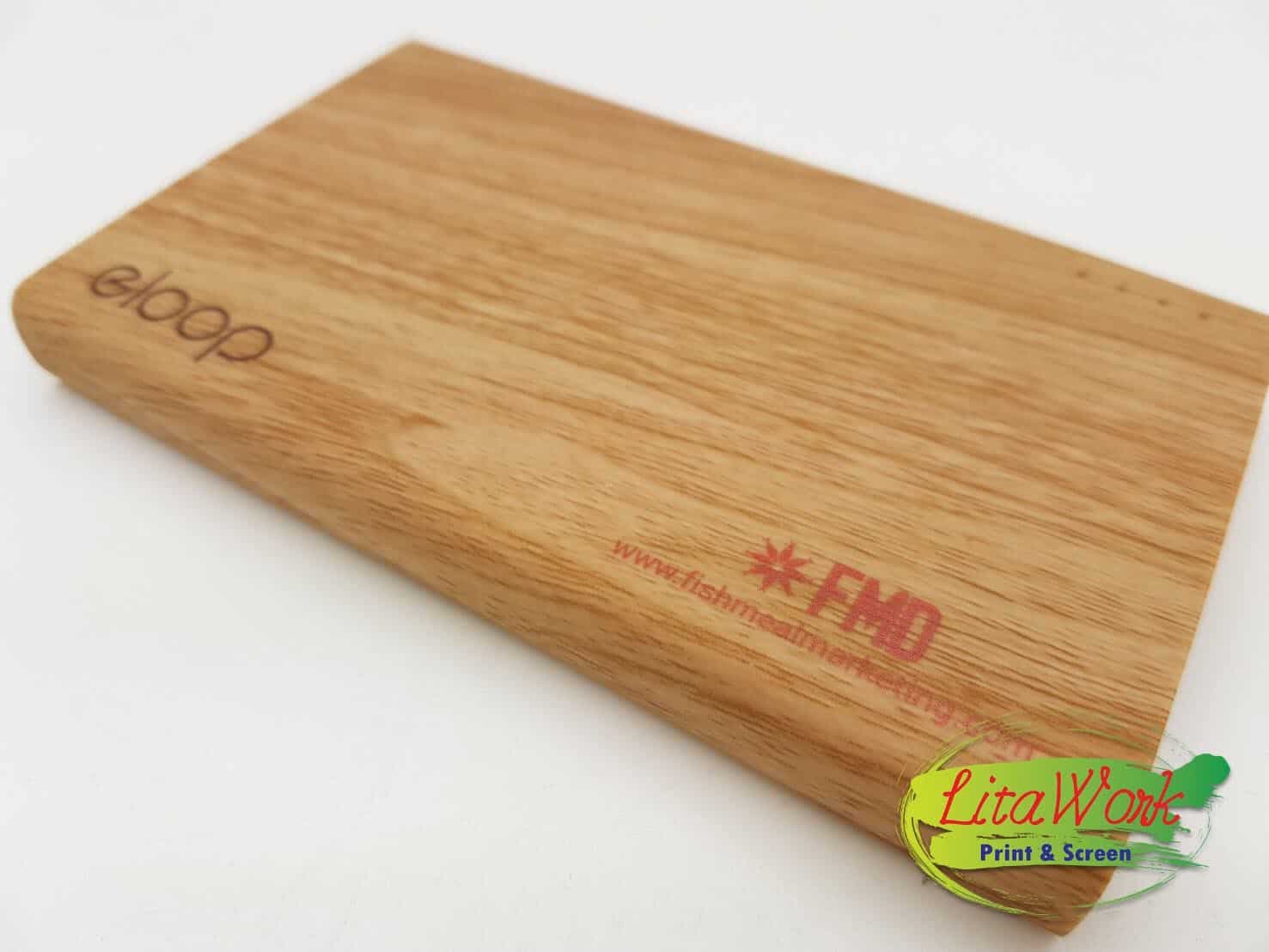 สกรีนพาวเวอร์แบงค์ FMD | รับสกรีนโลโก้ สกรีนราคาถูก งานด่วน ไม่มีขั้นต่ำ