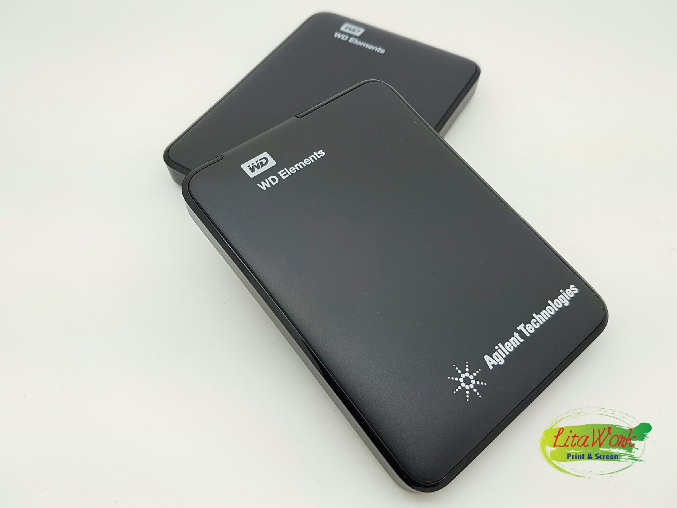 สกรีนฮาร์ดดิสพกพา Agilent | รับสกรีนโลโก้ สกรีนราคาถูก งานด่วน ไม่มีขั้นต่ำ