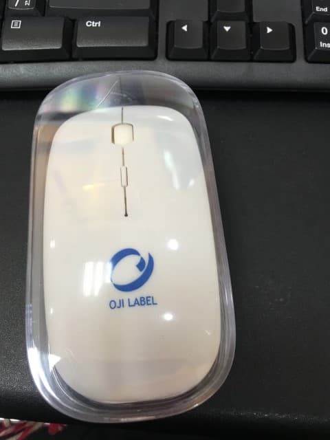 สกรีนเมาส์ OJI LABEL | รับสกรีนโลโก้ ราคาถูก ไม่มีขั้นต่ำ 1 ชิ้นก็ทำได้
