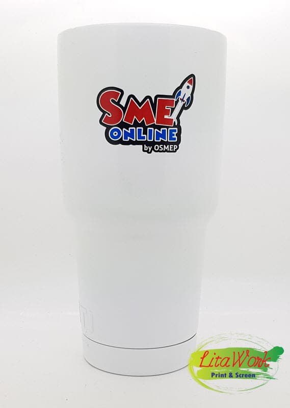 สกรีนแก้ว YETI SME ONLINE | รับสกรีนโลโก้ งานด่วน ไม่มีขั้นต่ำ 1 ชิ้นทำได้