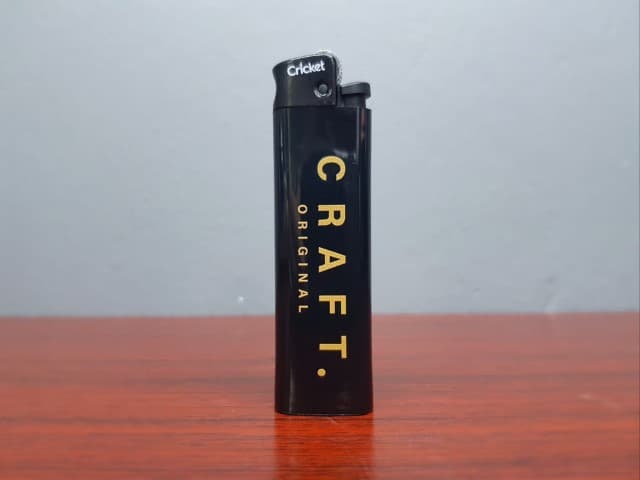 สกรีนไฟเเช็ค CRAFT | รับสกรีนโลโก้ สกรีนราคาถูก งานด่วน ไม่มีขั้นต่ำ