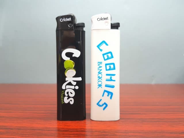 สกรีนไฟเเช็ค Cookies | รับสกรีนโลโก้ สกรีนราคาถูก งานด่วน ไม่มีขั้นต่ำ