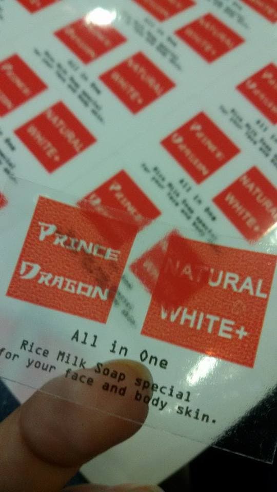 สติ๊กเกอร์ใส Prince Dragon | รับพิมพ์สติ๊กเกอร์พร้อมไดคัท ราคาถูก เร็ว ไม่มีขั้นต่ำ