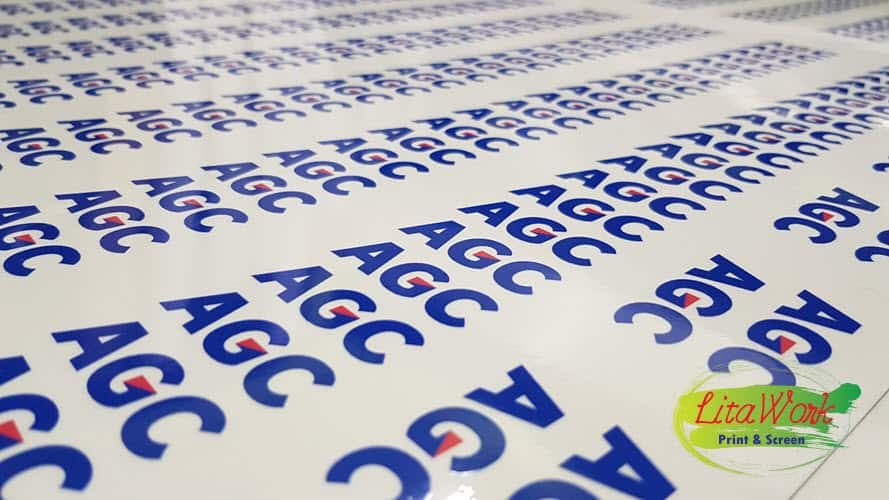 สติ๊กเกอร์ AGC | รับพิมพ์สติ๊กเกอร์พร้อมไดคัท ราคาถูก เร็ว ไม่มีขั้นต่ำ