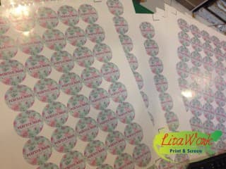 สติ๊กเกอร์ PERFECT MASK | รับพิมพ์สติ๊กเกอร์พร้อมไดคัท ราคาถูก ไม่มีขั้นต่ำ