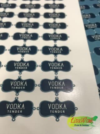 สติ๊กเกอร์ VODKA | รับพิมพ์สติ๊กเกอร์พร้อมไดคัท ราคาถูก เร็ว ไม่มีขั้นต่ำ