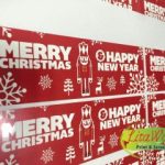 สติ๊กเกอร์ MERRY CHRISTMAS